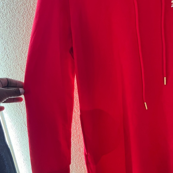 Calvin Klein Red Hoodie Dress size Large - Picture 4 of 7
